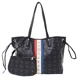 MCM Shopper aus beschichtetem Canvas