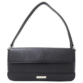 Borsa a tracolla Burberry in pelle nera