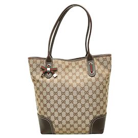Borsa Tote Gucci GG Canvas Sherry Line Princy