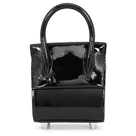Borsa Christian Louboutin Paloma Nano in pelle vernita