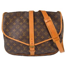 Louis Vuitton Saumur Monogram Canvas 35