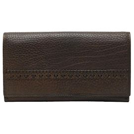 Carteira longa Gucci marrom