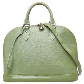 Louis Vuitton Alma PM Lackleder 2WAY Tasche