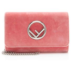 Portafoglio con catena Fendi Velvet Kan I F
