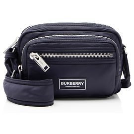 Borsa a tracolla Burberry in nylon con logo e zip