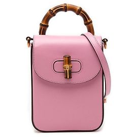 Mochila Mini 3-Way Gucci Bamboo