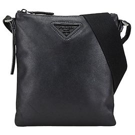 Sac bandoulière Prada avec logo triangle