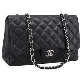 Chanel Vintage Square Classic Flap Quilted Lambskin Small