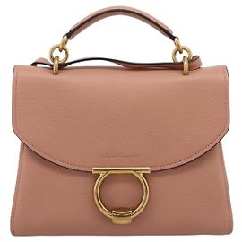 Salvatore Ferragamo Margot Satchel Leather Small