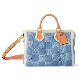 Louis Vuitton Speedy Bandouliere 40 Ski Damier Denim Tasche