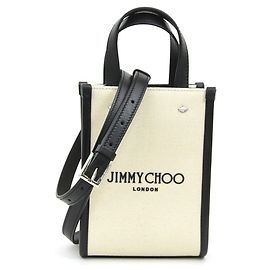Borsa a tracolla Jimmy Choo in tela e pelle