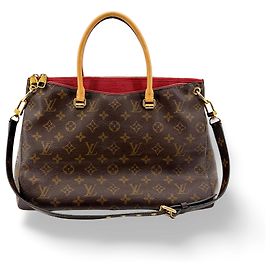 Louis Vuitton Pallas Monogram Canvas with Leather MM