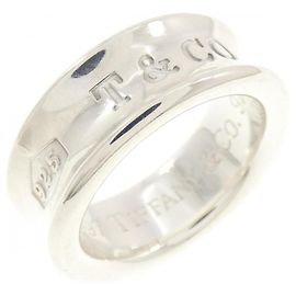 Autre Marque Anello a Fascia Tiffany & Co. 1837 in Argento