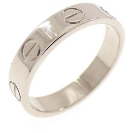 Anello Cartier Mini Love in Oro Bianco