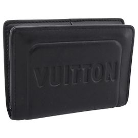 LOUIS VUITTON Infinity Organizer De Poch Card Case Leather M63251 Auth 204791A