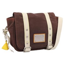 Borsa a tracolla LOUIS VUITTON Antigua Buzzus PM Canvas Brown M40080 LV Auth ka6270