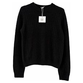 Malha de cashmere Hermès preta