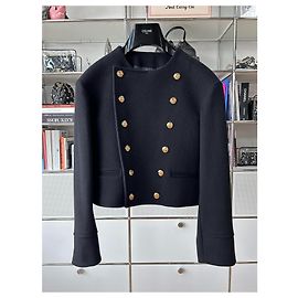 Céline Double Breasted Cashmere Jacket