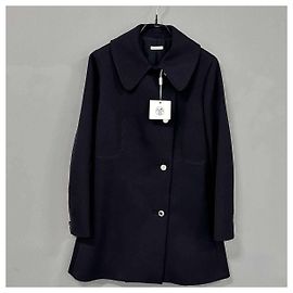 Abrigo Hermès de lana mujer talla 38