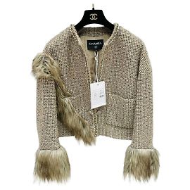 Chanel Metiers d'Art Castle Tweed Jacke