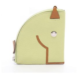 Hermès Portafoglio Hermes Paddock Jaune Bourgeois Sesame