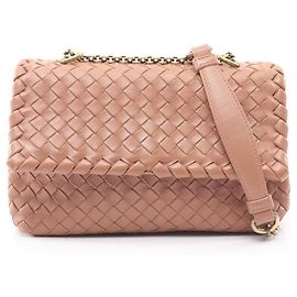 Bolsa de Ombro Bottega Veneta Olympia Intrecciato