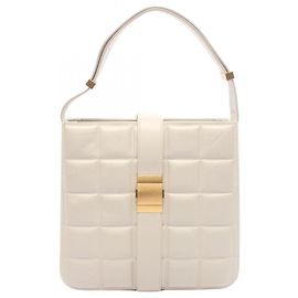 Borsa a tracolla Bottega Veneta Marie in pelle bianca