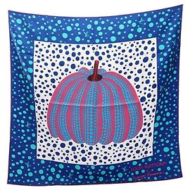 Louis Vuitton x Yayoi Kusama Carre 90 Pumpkin Scarf