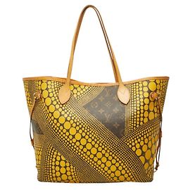 Saco Tote Louis Vuitton x Yayoi Kusama Pumpkin Dot Neverfull MM