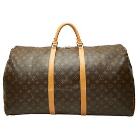 Louis Vuitton Monogram Keepall 60 Boston Bag