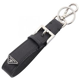 Accesorio llavero de piel Saffiano Prada