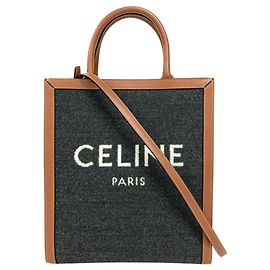 Céline Celine Small Vertical Cabas Tote Bag