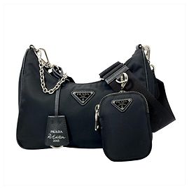 Bolso de hombro Prada Re-Edition 2005 de nylon