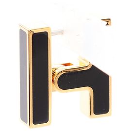 Hermès Brinco único banhado a ouro para homem Hermes