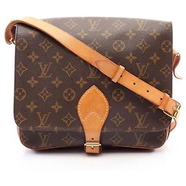 Sac à bandoulière Louis Vuitton Monogram Cartouchiere GM