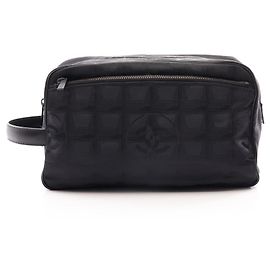 Chanel New Travel Line Second Bag Clutch Handbag