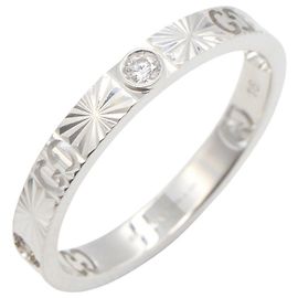 Gucci Icon Heart Ring aus 18K Weißgold