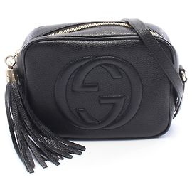 Borsa Gucci Soho Disco in pelle nera
