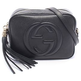 Borsa Gucci Soho Disco in pelle nera