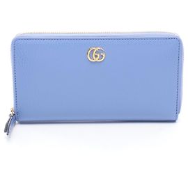 Cartera larga redonda Gucci Petite Marmont GG