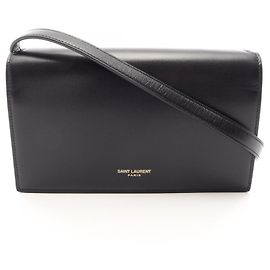 Autre Marque Borsa a mano Saint Laurent Paris in pelle nera