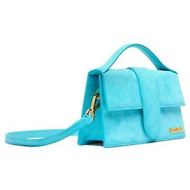 Jacquemus Le Grand Bambino Flap aus Leder lang