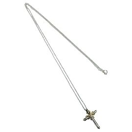 Autre Marque Tiffany Signature Kreuz-Halskette