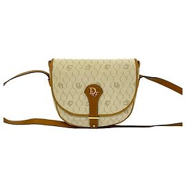 Bolsa de ombro Christian Dior Vintage com padrão favo de mel