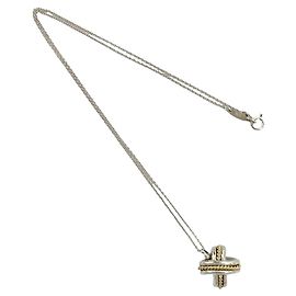 Autre Marque Tiffany Signature Kreuzkette