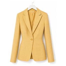 Vintage Max Mara Women's Golden Ochre Cashmere Wool Blend Blazer – IT 42 – Made in Italy