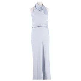 Autre Marque Vestido largo azul SIMKHAI