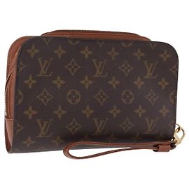 LOUIS VUITTON Monogram Orsay Clutch Bag M51790 LV