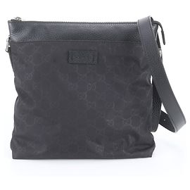 Borsa a tracolla Gucci GG in nylon e pelle