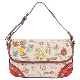Bolsa de ombro Tote em couro Anagram Loewe 160th Anniversary para mulheres